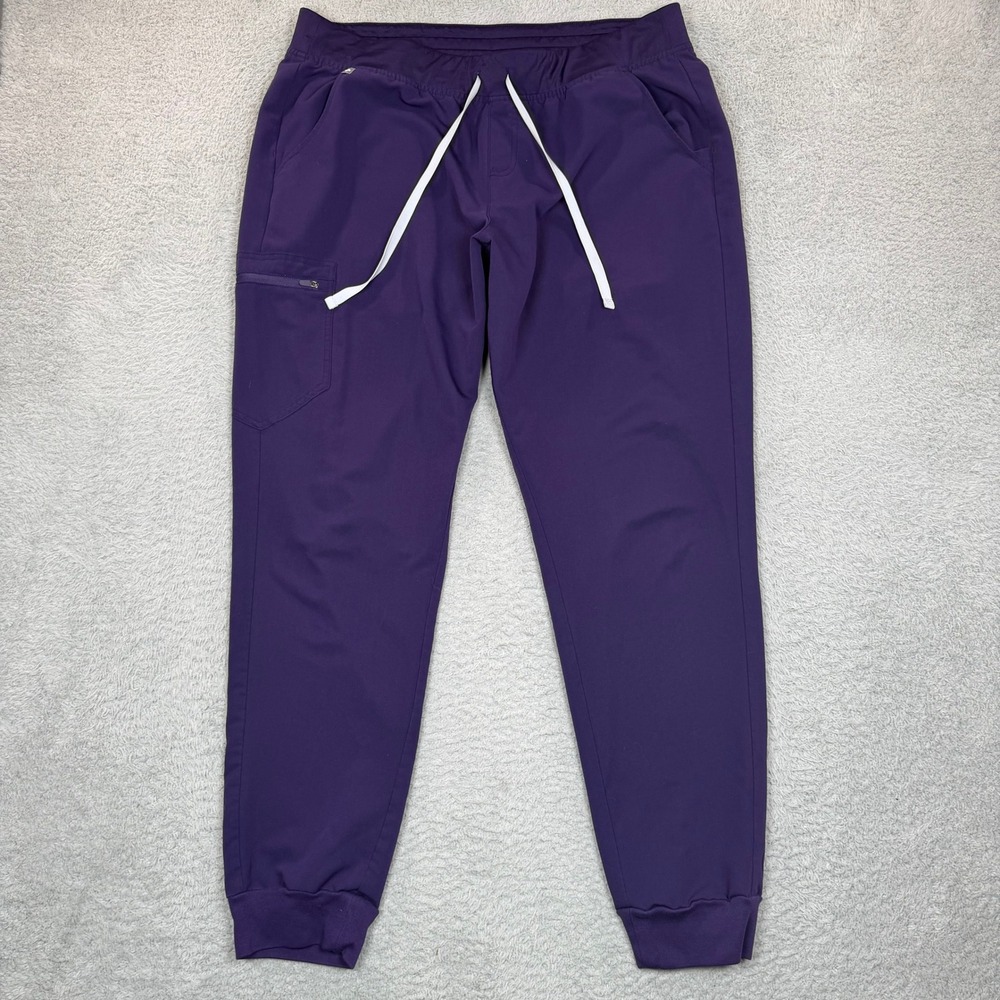 FIGS Technical Collection Zamora Jogger Scrub Pants Purple XXL Tall W23SW2016T